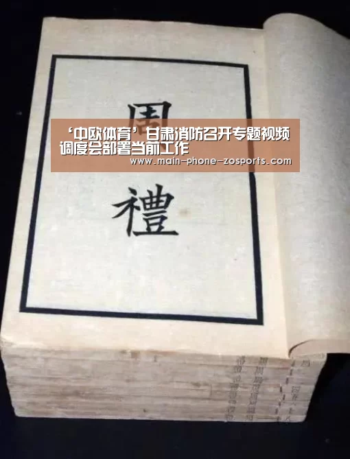 ‘中欧体育’甘肃消防召开专题视频调度会部署当前工作(图4) 中欧体育平台